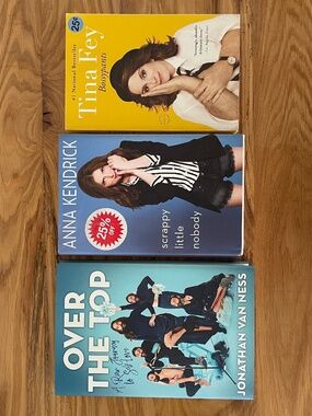 Biography Books 3 Novels Jonathan Van Ness Anna Kendrick Tina Fay